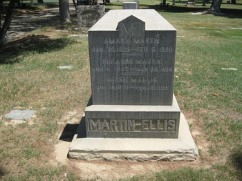 Martin, Amasa gravesite