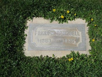 Campbell, Frank M gravesite