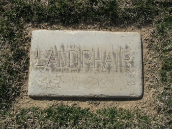 Landphair, Elmer A. gravesite