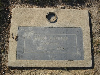 Keifner, Samuel B. gravesite