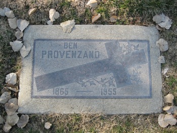 Provenzano, Bernardo ('Ben') gravesite