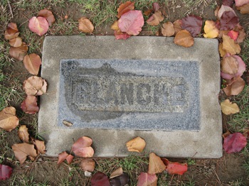 Sutherland, Iner Blanche gravesite