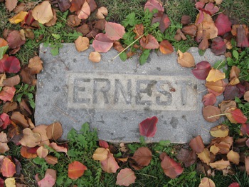 Cushman, Ernest Lynn gravesite