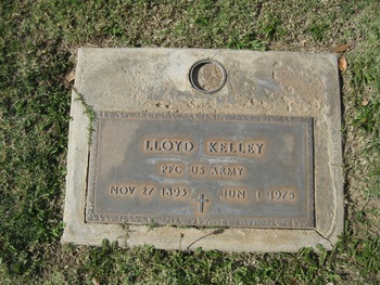 Kelley, Lloyd gravesite