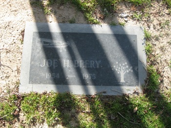 Beery, James Howard ('Joe') gravesite