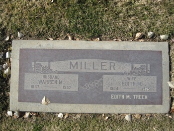 Treen, Edith M. gravesite