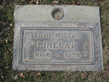 Linegar,   Lillie M. gravesite