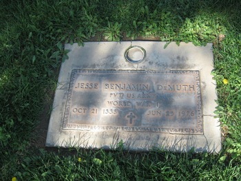 Demuth, Jesse Benjamin gravesite