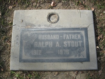 Stout, Ralph A. gravesite