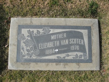 Van Scoter, Elizabeth gravesite