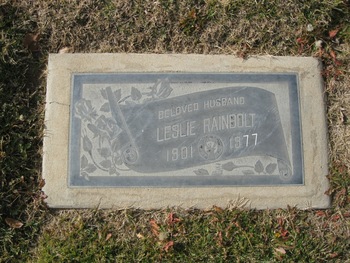 Rainbolt,   Leslie R. gravesite