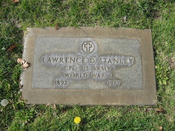 Stanley, Lawrence Daniel gravesite