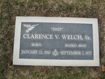 Welch, Clarence V. gravesite