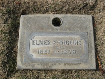 Riggins, Elmer Earl gravesite