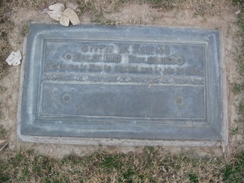 Aamodt, George Winthrop gravesite