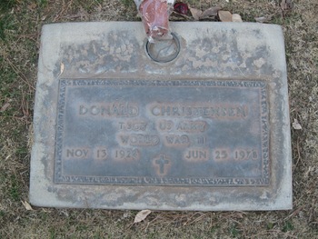 Christensen, Donald gravesite