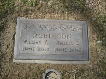 Robinson,   William Arthur gravesite
