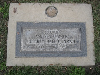 Conrad, Jeffrey Dale gravesite