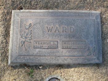 Ward,   Mildred Virginia gravesite
