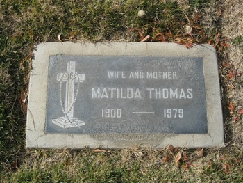 Thomas,   Matilda gravesite