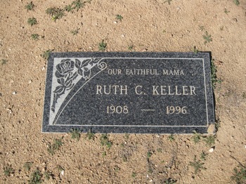 Keller, Ruth Christine gravesite