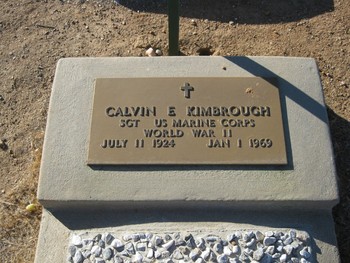 Kimbrough, Calvin Emory gravesite