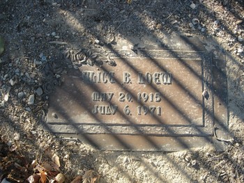 Loew, Alice Mary gravesite