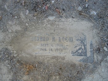 Loew, Gerald Adam gravesite