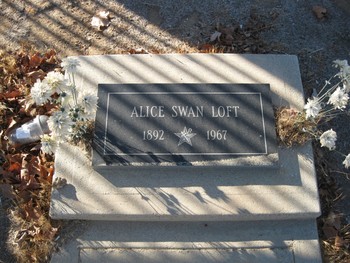 Loft, Alice Myrtle gravesite