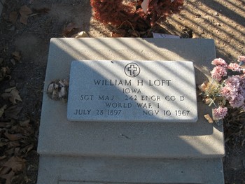 Loft, Sgt William Horace gravesite