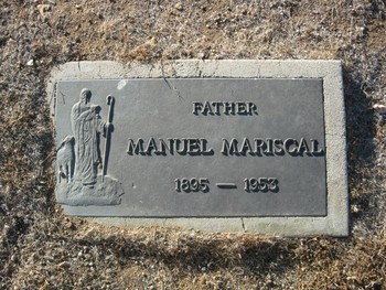 Mariscal, Manuel gravesite