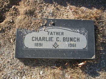 Bunch, Charles Calvin ('Charlie') gravesite