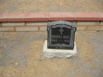 Nagel, Dorathea gravesite