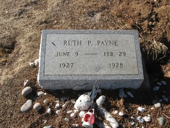 Payne, Ruth Paulette gravesite