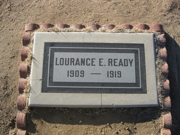 Ready, Lourance E. gravesite