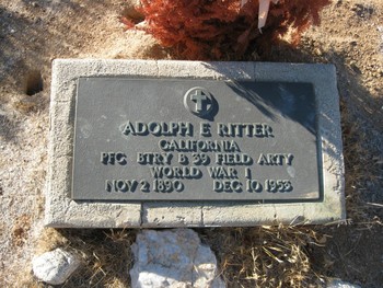 Ritter, Adolph Emanuel gravesite