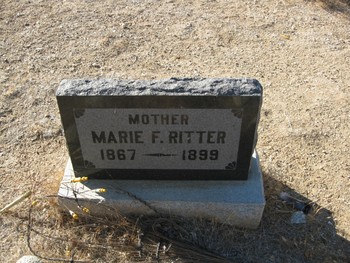 Ritter, Marie Florence gravesite