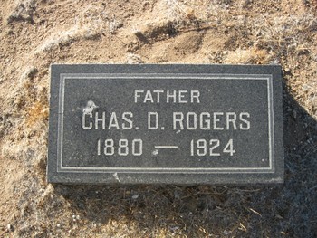 Rogers, Charles Dee gravesite