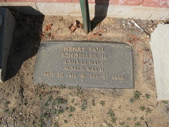 Schoeller, Jr  Henry Paul gravesite