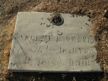 Settle, Aileen Elizabeth gravesite