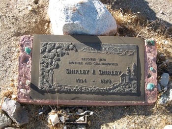 Shirley,   Shirley Jean gravesite