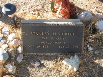 Shirley, Stanley Newton gravesite