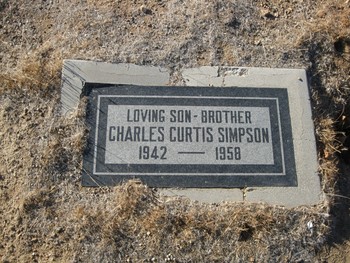 Simpson, Charles Curtis gravesite