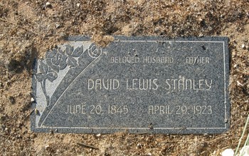 Stanley, David Lewis gravesite