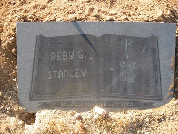 Stanley, Reby Gobel gravesite