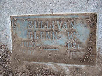 Sullivan, Larry Glenn Wilbur gravesite