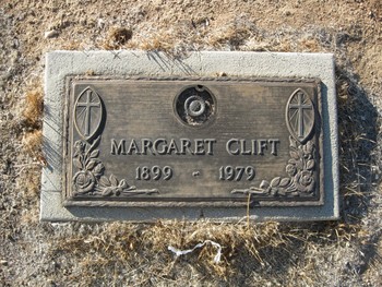 Clift, Margaret gravesite