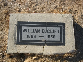 Clift, William Dinsmore gravesite