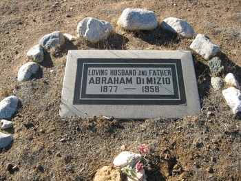 di Mizio,   Abraham gravesite
