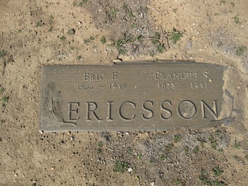 Ericsson, Emil Eric gravesite